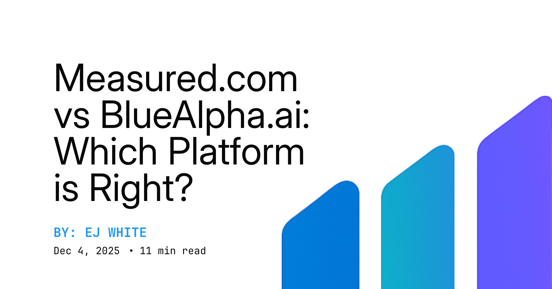 Measured.com vs BlueAlpha.ai: Which Platform is Right?